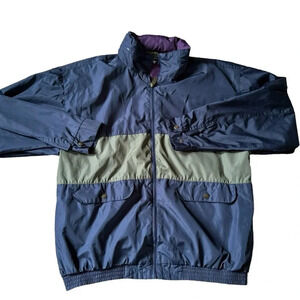 Vintage Gear For Sports Lightweight Jacket W/ Packable Hood Men Size Medium